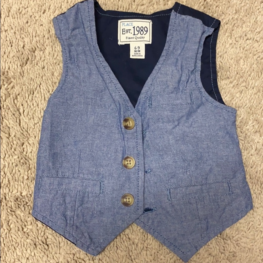 Baby boy dressy vest CHILDRENS PLACE 6-9 months